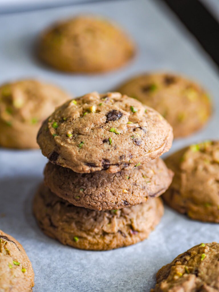 Cookies cioccolato pistacchio