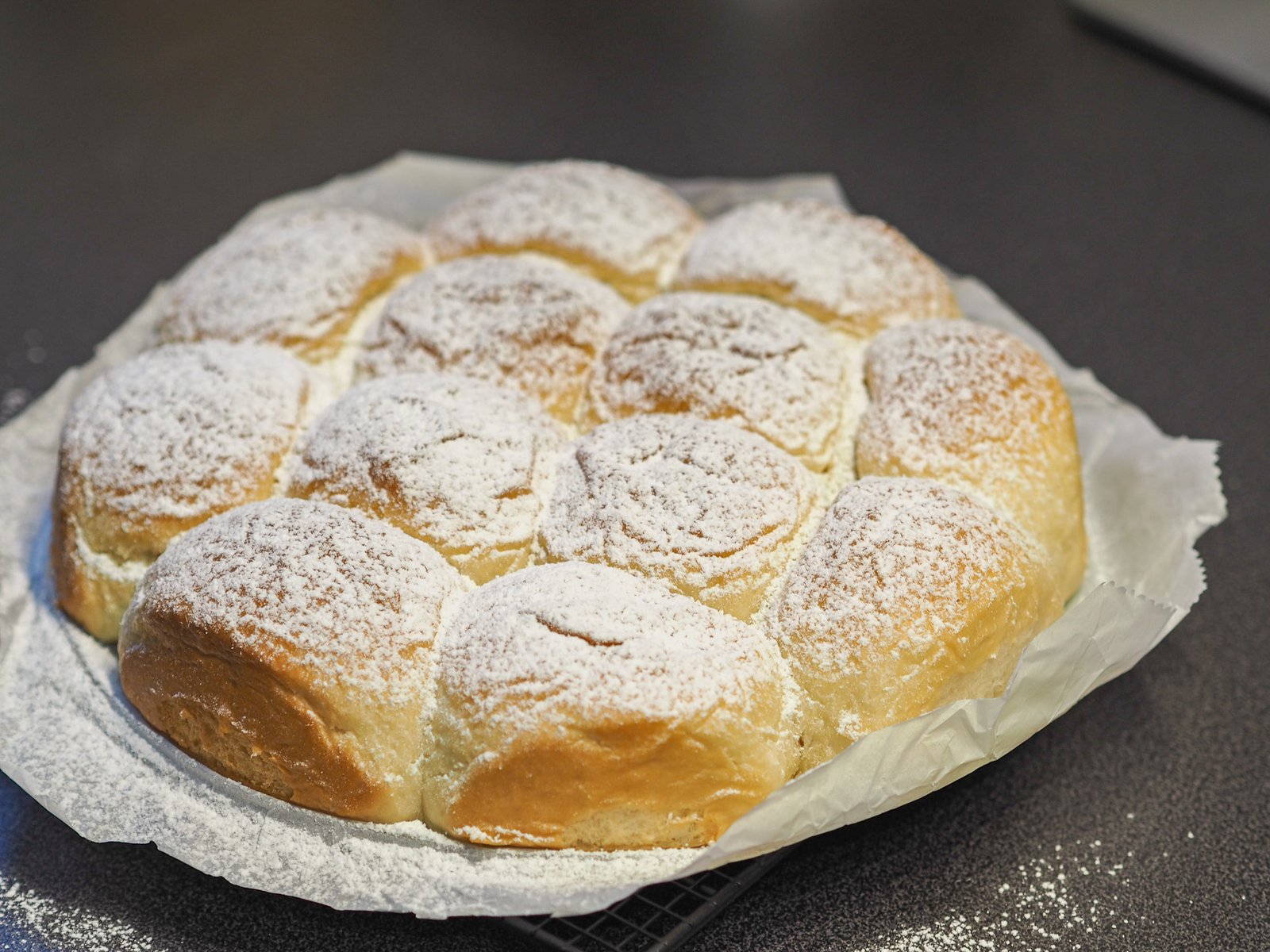 Nuvole di brioche ripiene