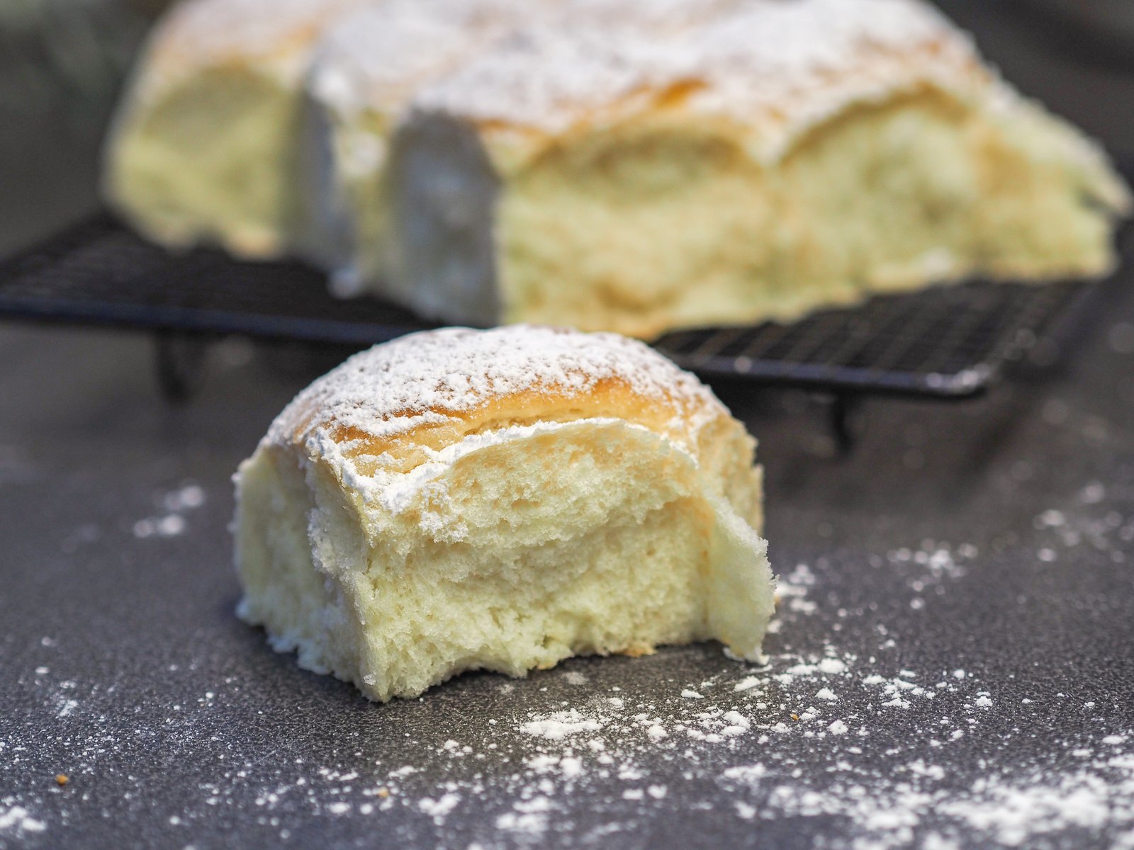 Nuvole di brioche ripiene