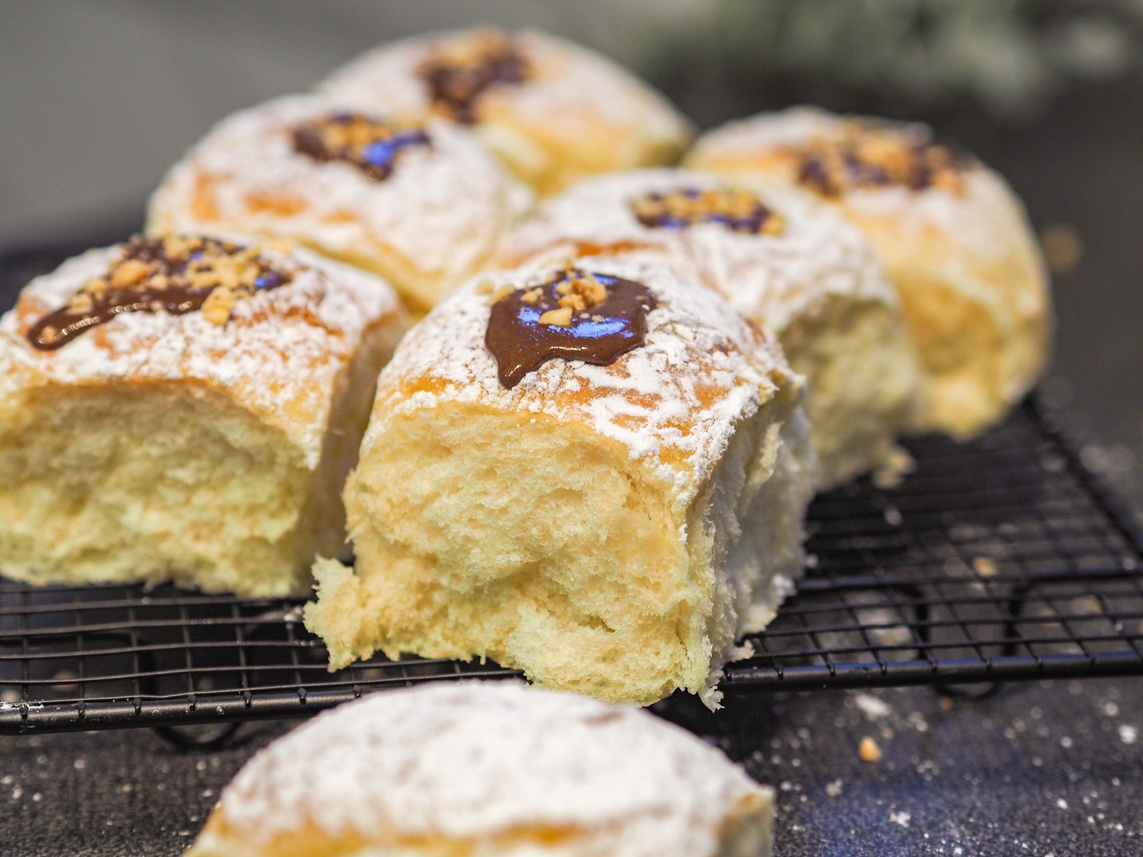 Nuvole di brioche ripiene