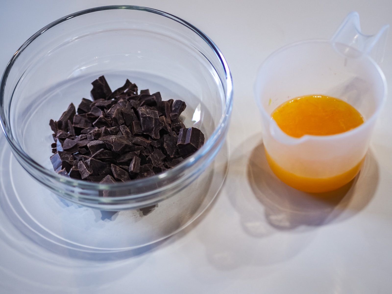 cake arancia e glassa cioccolato