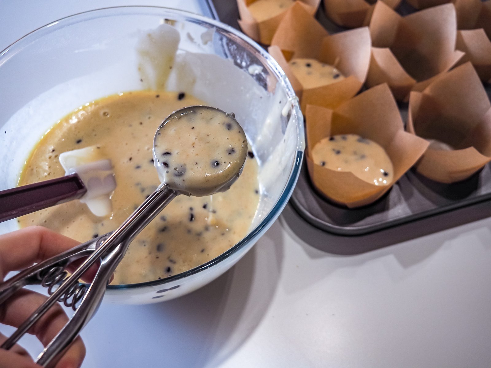 muffin gocce di cioccolato