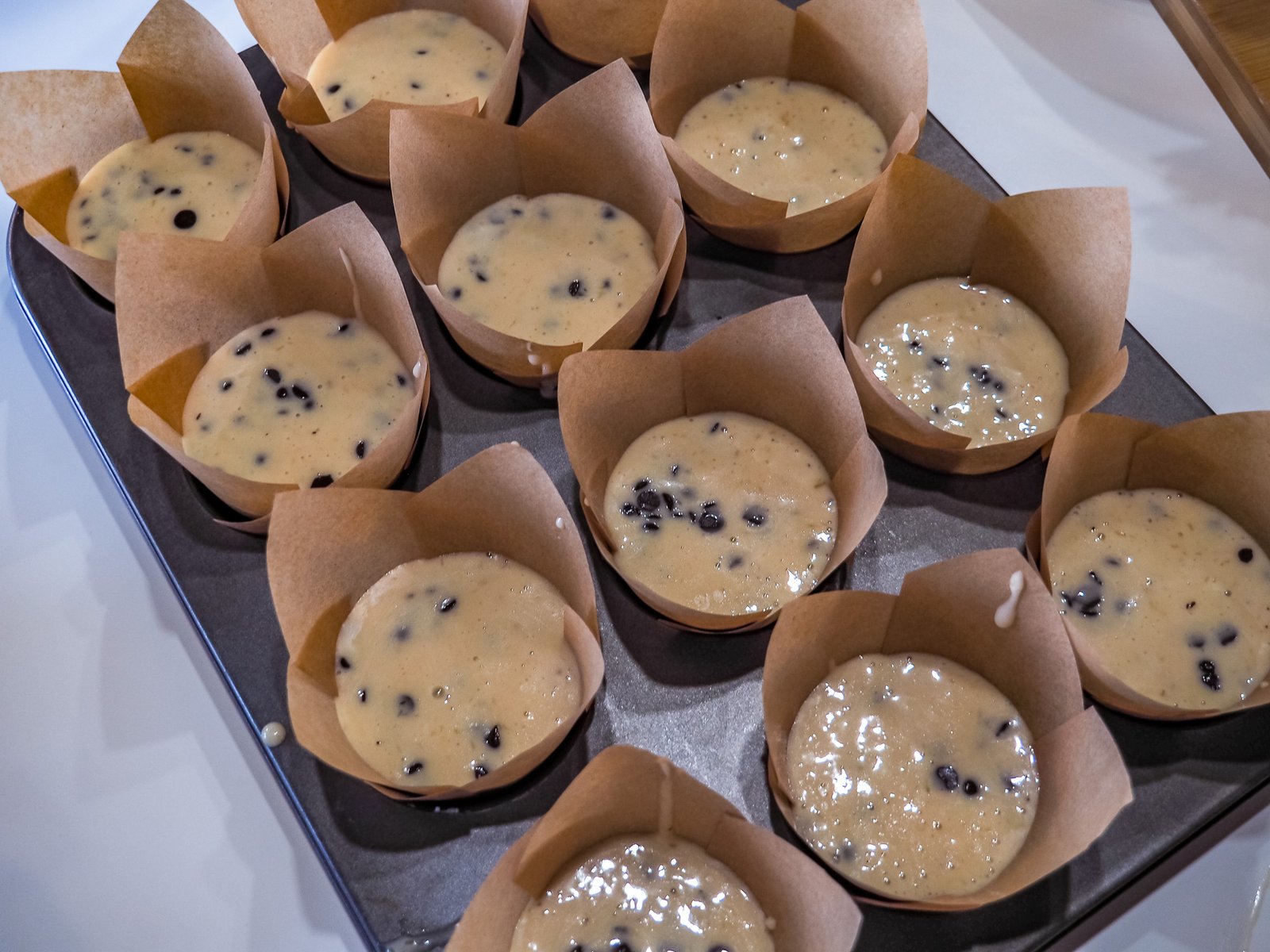 muffin gocce di cioccolato