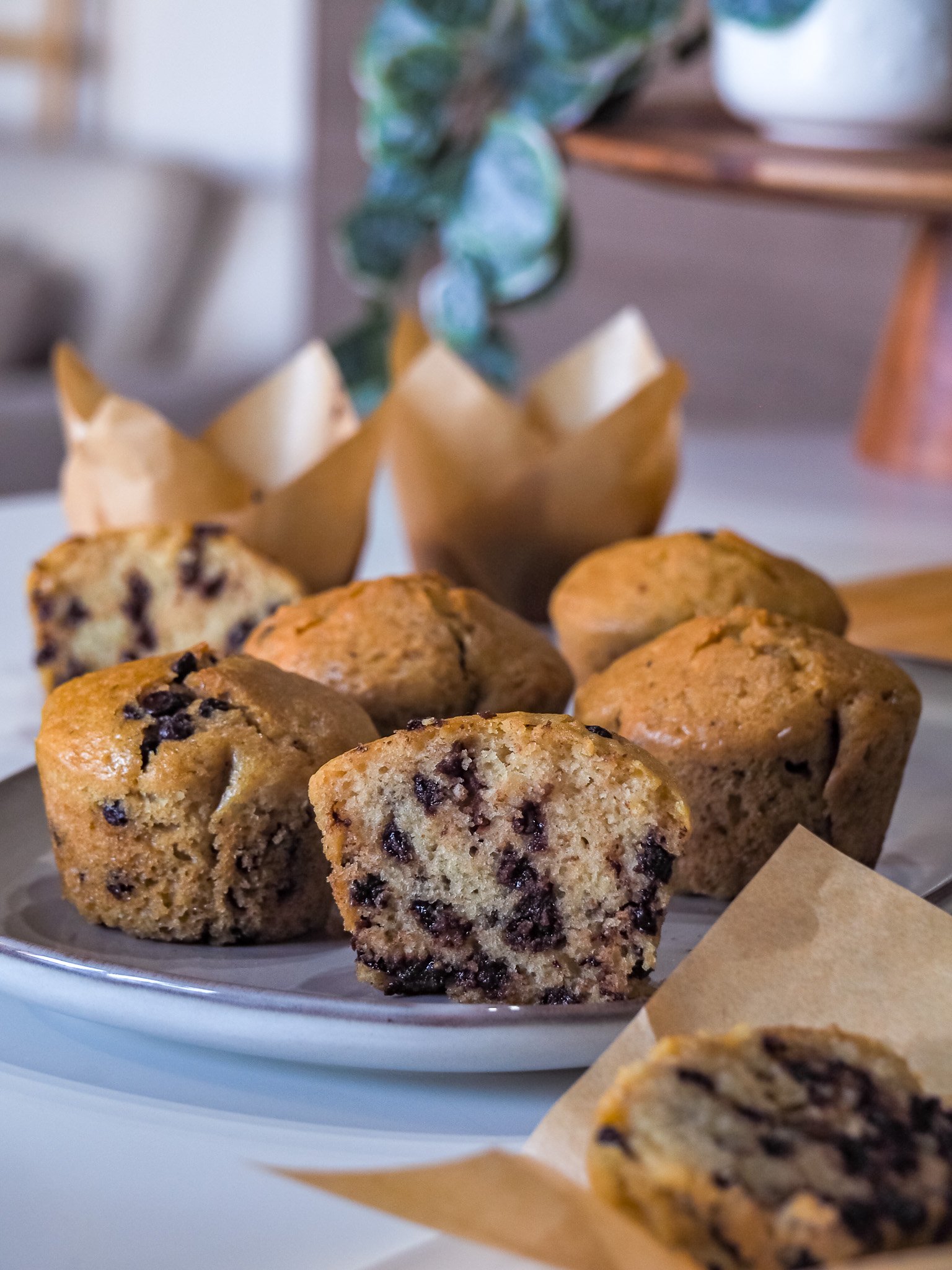 muffin gocce di cioccolato