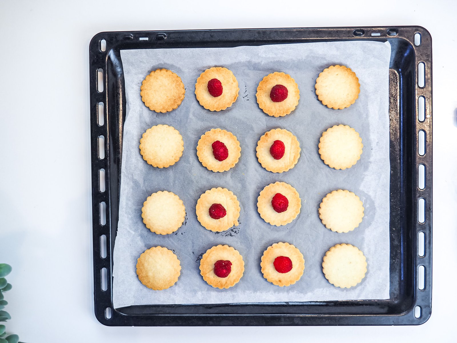 biscotti frolla crema lamponi