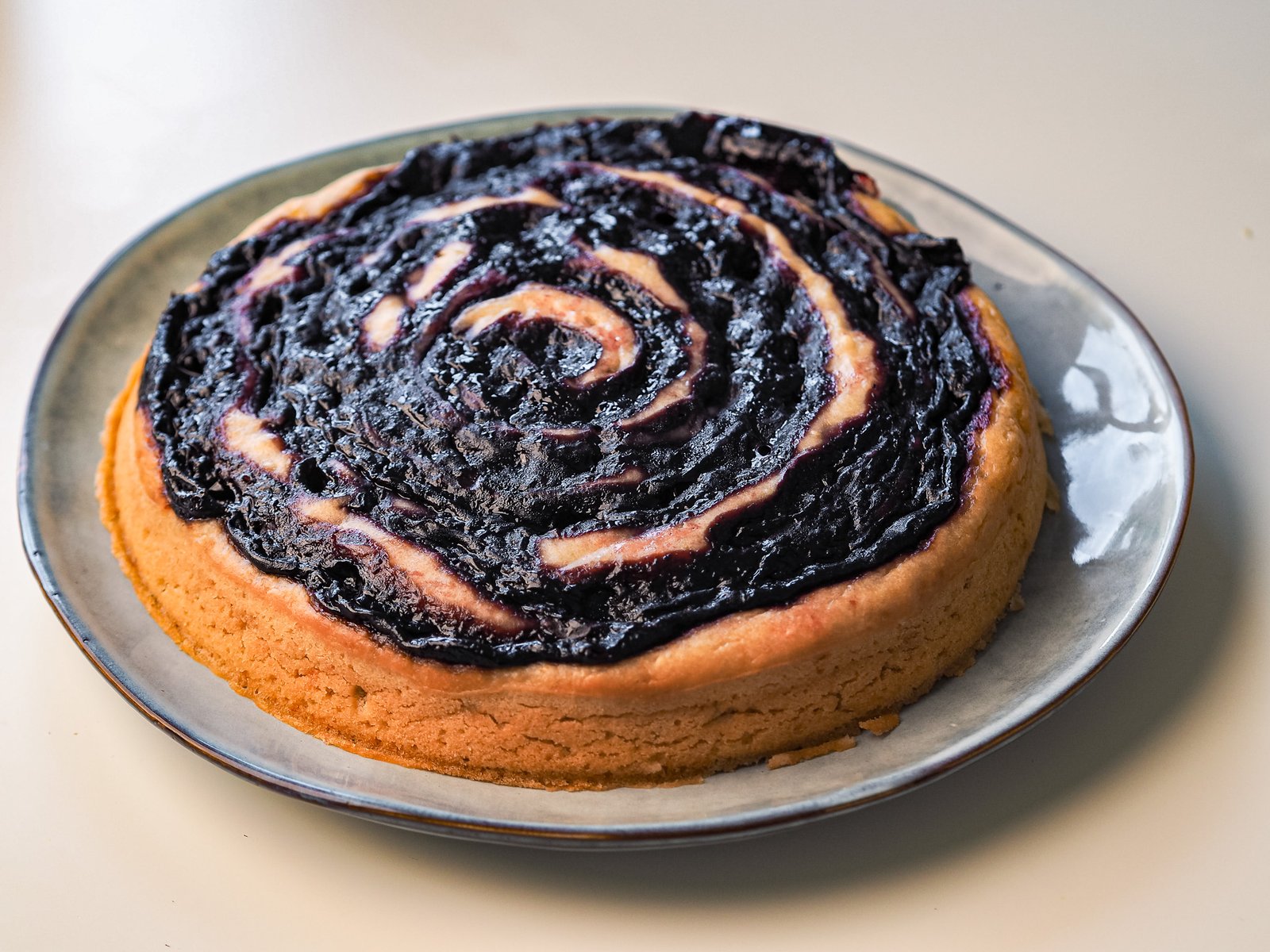 torta tofu mirtilli